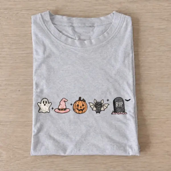 Spooky miniatures halloween t shirt gray20spooky miniatures.webp