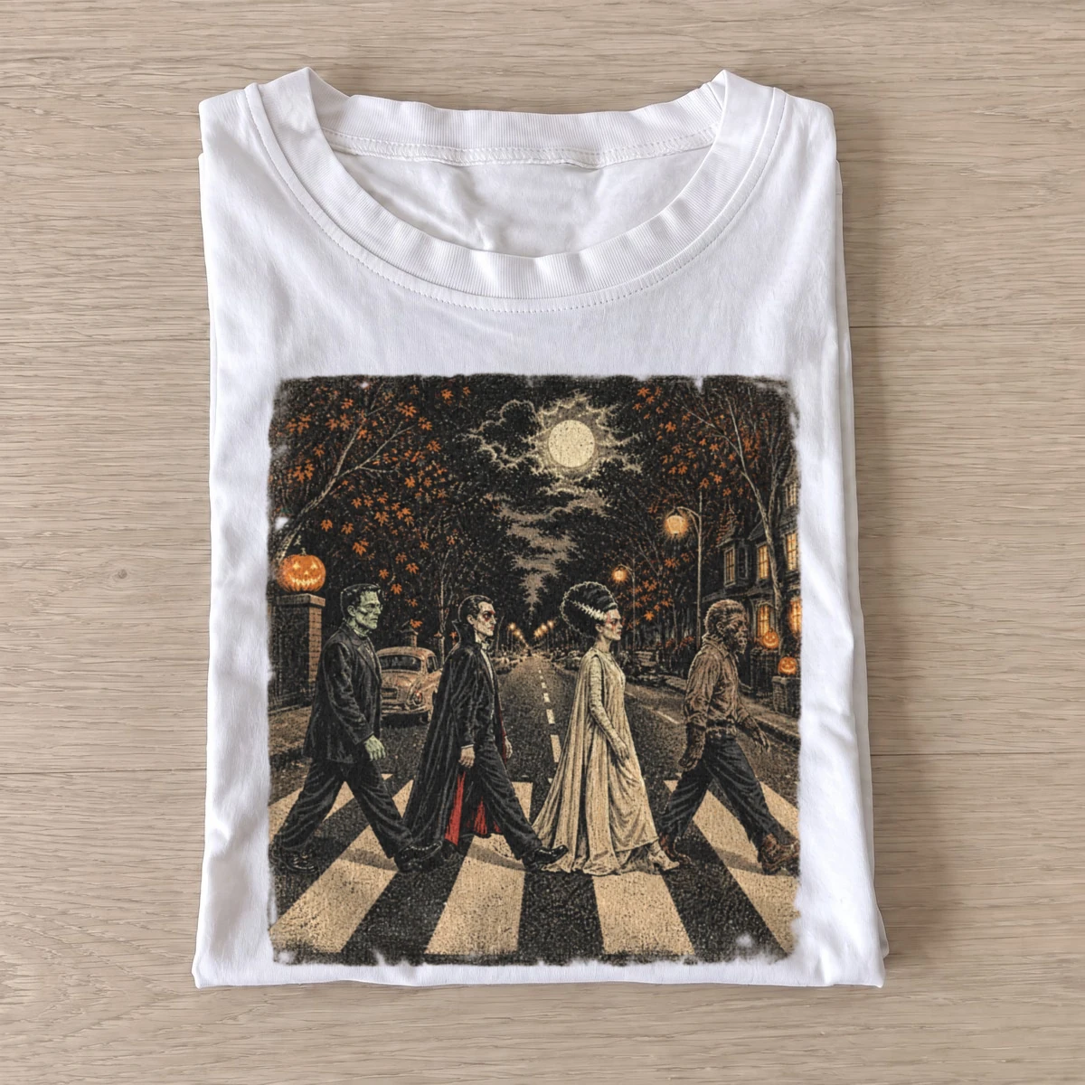 Spooky monster crosswalk halloween t shirt white20spooky crosswalk.webp