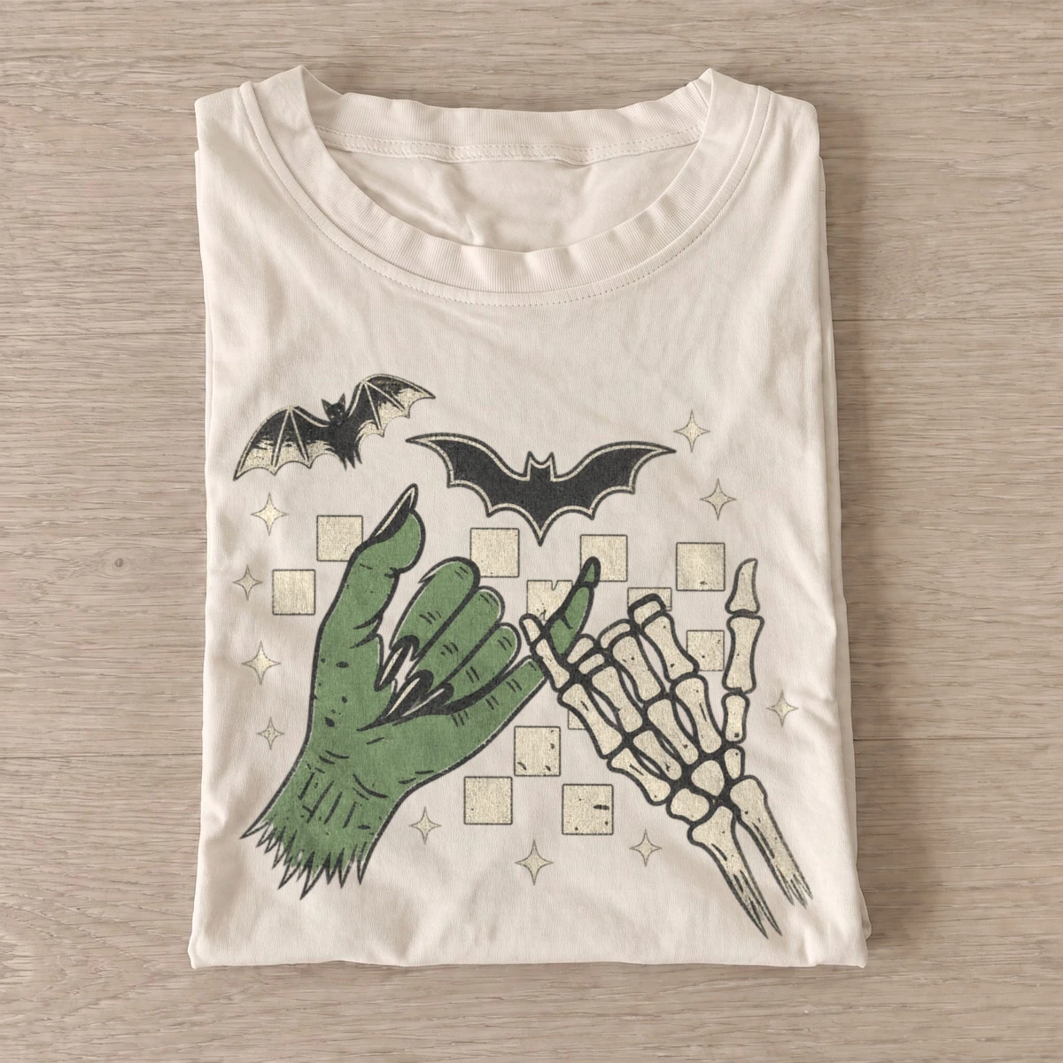 Spooky pinky promise graphic t shirt sand20spooky pinky promise.webp