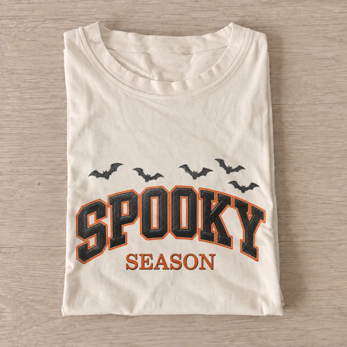 Spooky season bats graphic t shirt sand20spooky season.webp