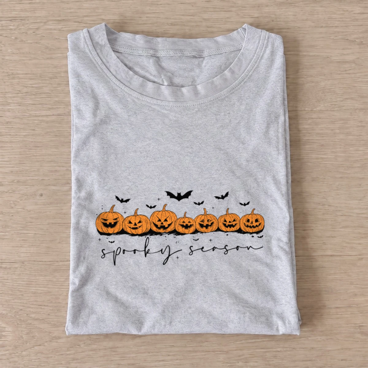 Spooky Season Pumpkins Graphic T-Shirt — graphic design