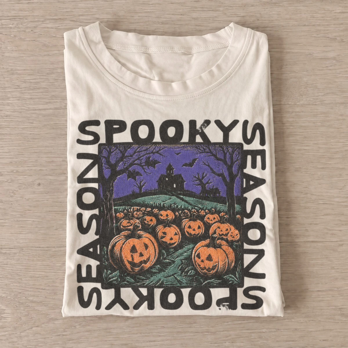 Spooky season purple pumpkin night t shirt sand20purple pumpkin night.webp