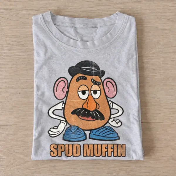 Spud muffin graphic t shirt gray20spud muffin.webp