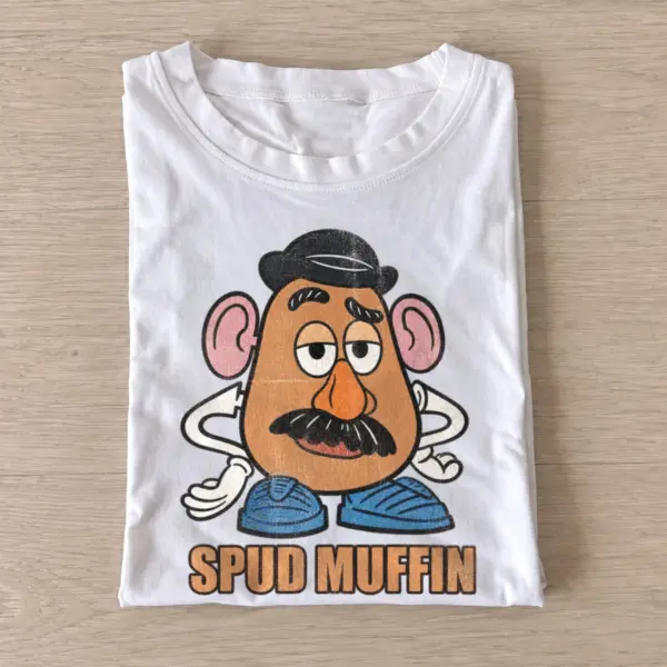 Spud muffin graphic t shirt white20spud muffin.webp