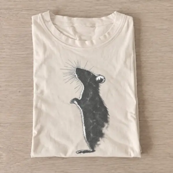 Standing upright rat t shirt sand20upright rat.webp