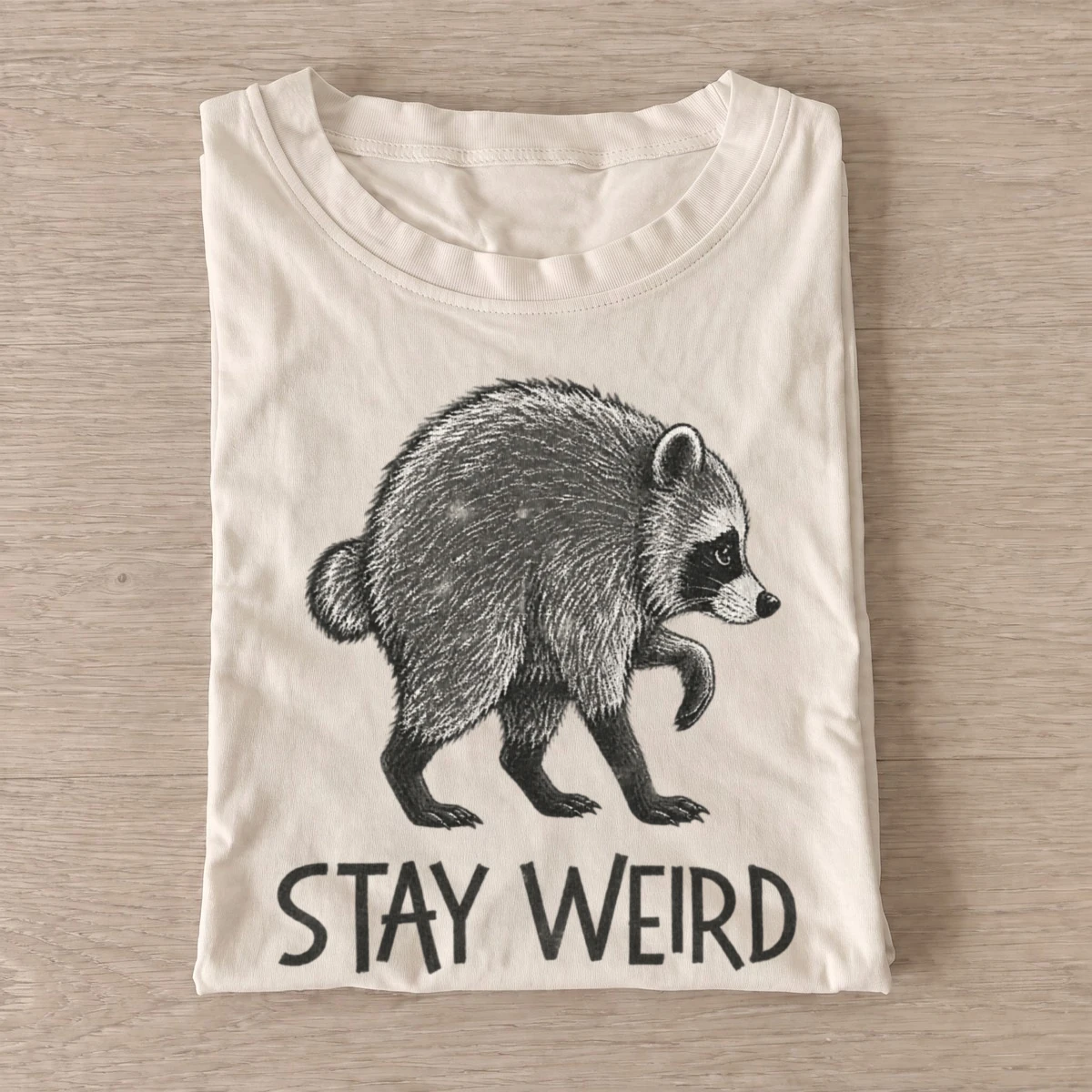 Stay weird bear t shirt sand20stay weird bear.webp
