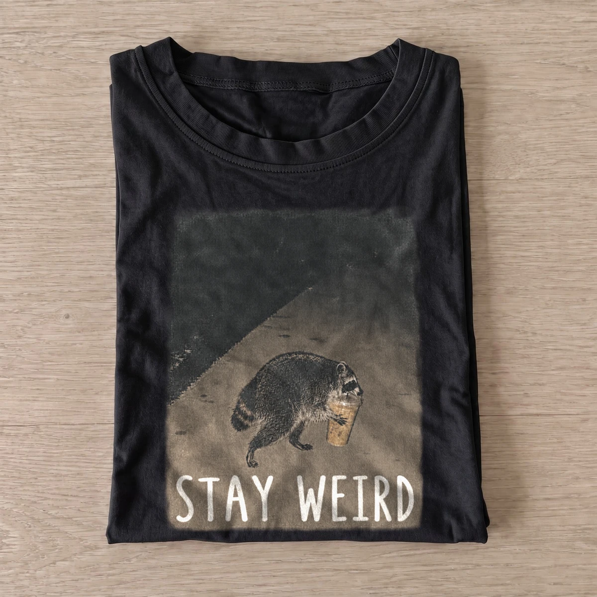Stay weird coffee critter t shirt black20stay weird coffee critter.webp