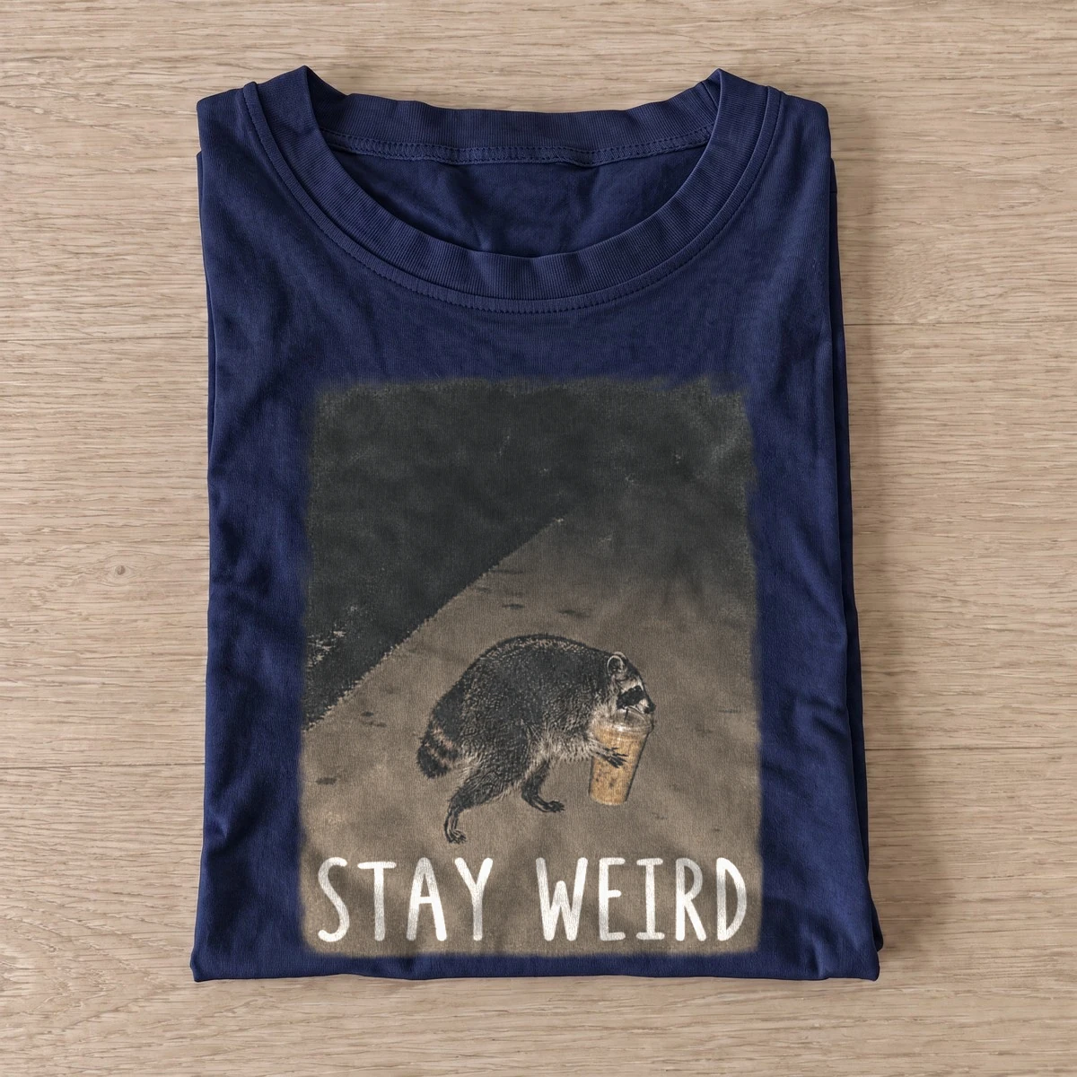 Stay weird coffee critter t shirt navy20stay weird coffee critter.webp