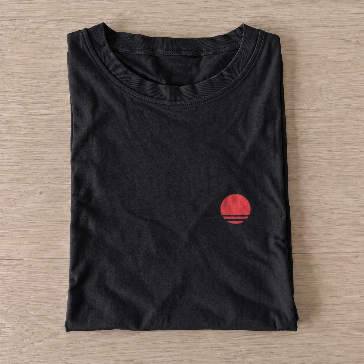 Striped red sun t shirt black20striped red sun.webp