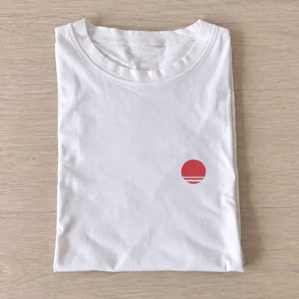 Striped red sun t shirt white20striped red sun.webp