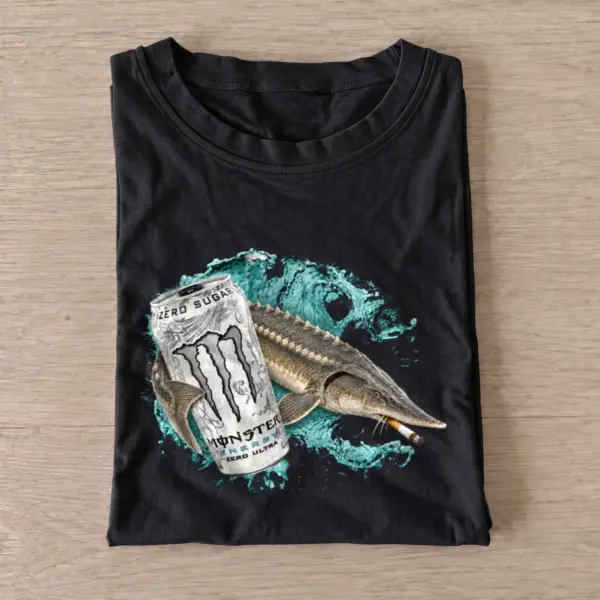Sturgeon energy t shirt black20sturgeon energy.webp