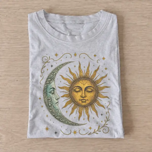 Sun and moon embrace celestial t shirt gray20sun moon embrace.webp