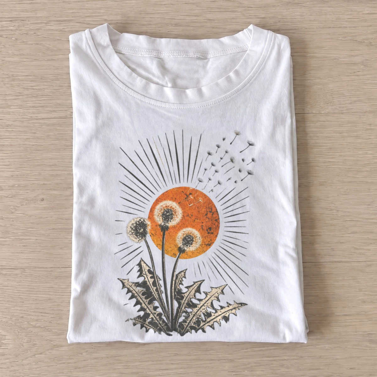 Sunburst dandelions t shirt white20sunburst dandelions.webp