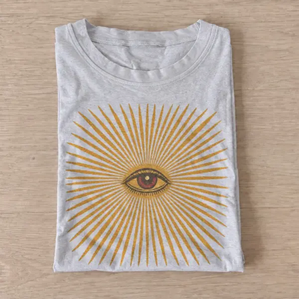 Sunburst eye graphic t shirt gray20sunburst eye.webp