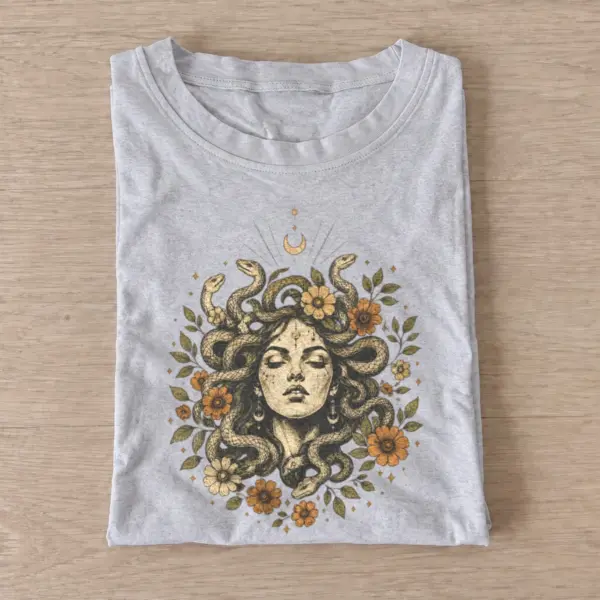 Sunflower medusa t shirt gray20sunflower medusa.webp