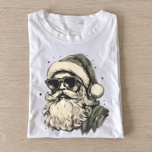 Sunglasses santa t shirt white20sunglasses santa.webp