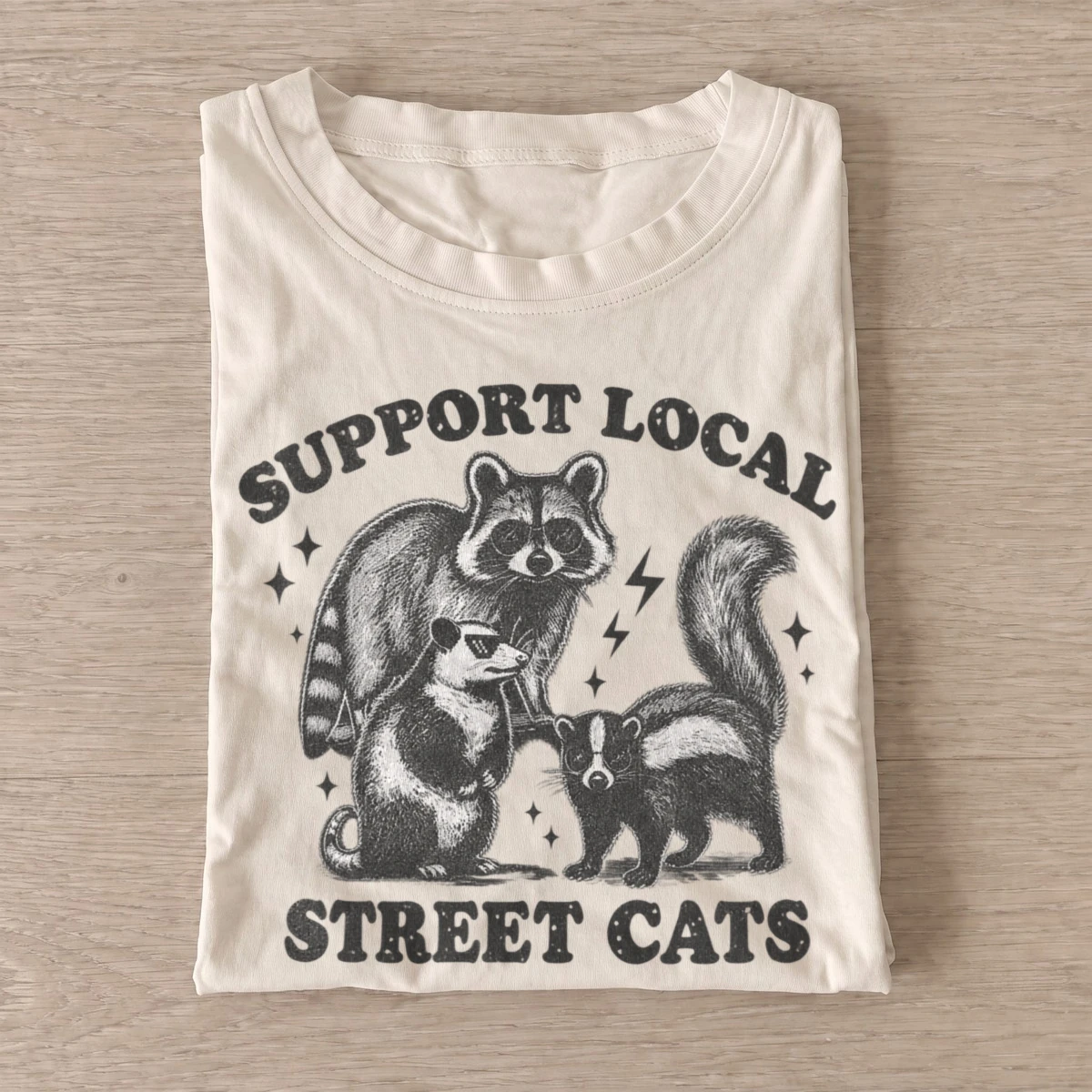 Support local street cats t shirt sand20support street animals.webp
