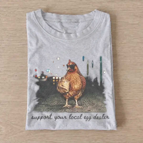 Support your local egg dealer t shirt gray20local egg dealer.webp