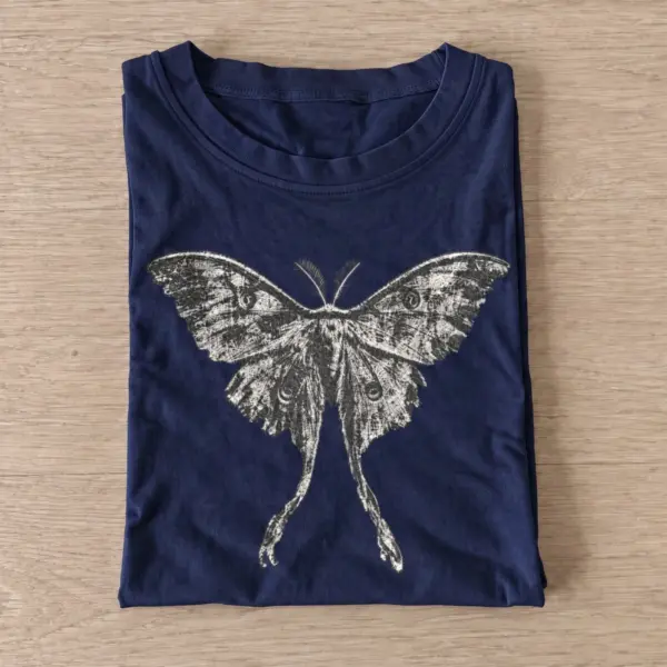 Swallowtail moth t shirt navy20swallowtail moth.webp