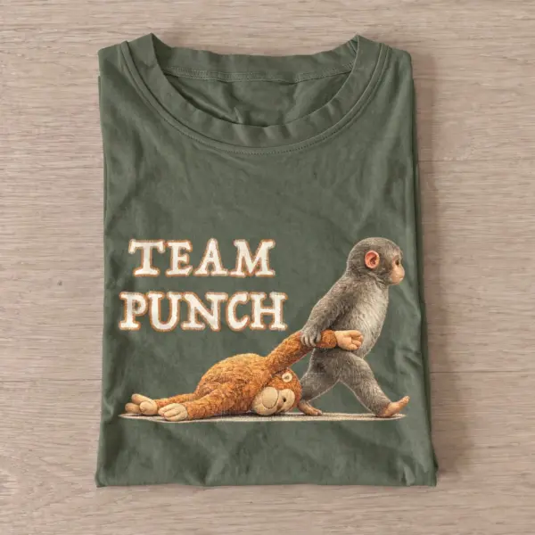 Team punch monkey t shirt olive20team punch monkey.webp