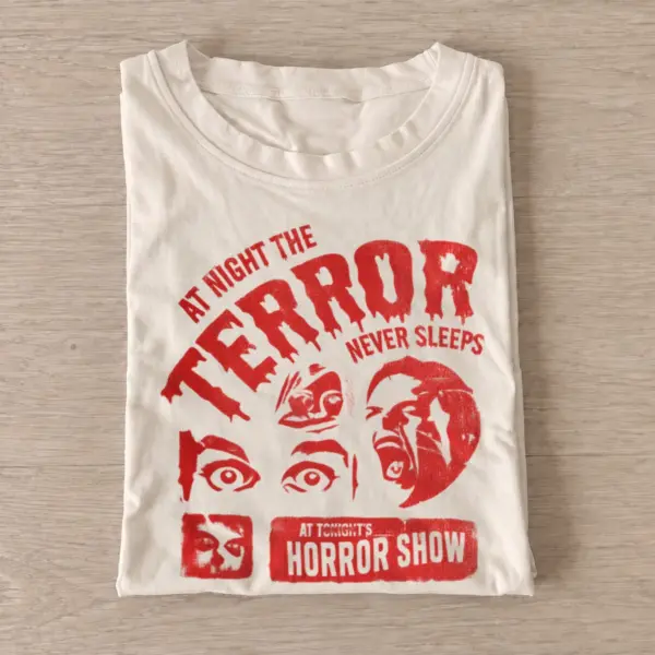 Terror never sleeps horror show t shirt sand20terror never sleeps.webp