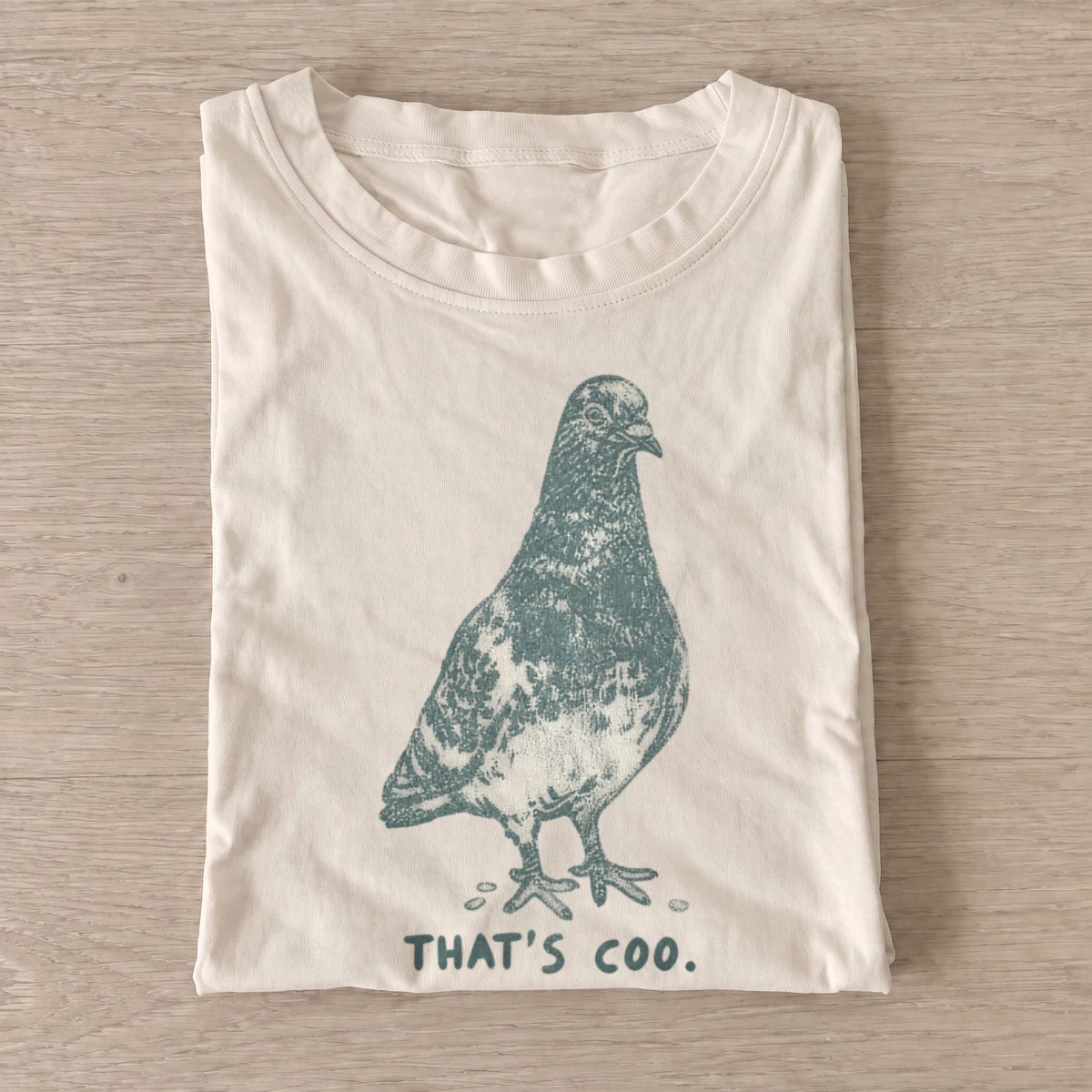 Thats coo pigeon graphic t shirt sand20thats coo pigeon.webp