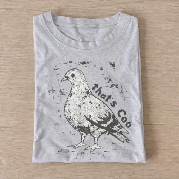 Thats coo speckled pigeon t shirt gray20coo speckled pigeon.webp