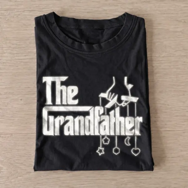 The grandfather puppet strings t shirt black20puppet master grandfather.webp