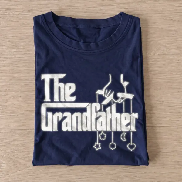 The grandfather puppet strings t shirt navy20puppet master grandfather.webp