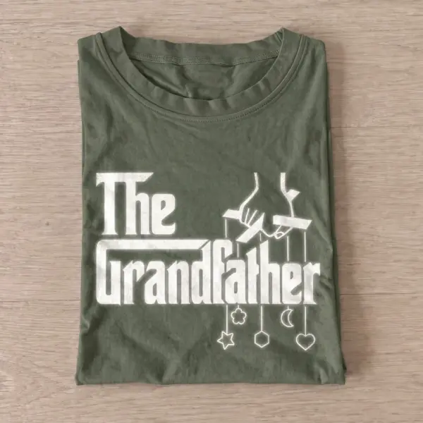 The grandfather puppet strings t shirt olive20puppet master grandfather.webp