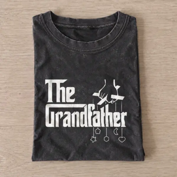 The grandfather vintage t shirt washed20black20the grandfather.webp