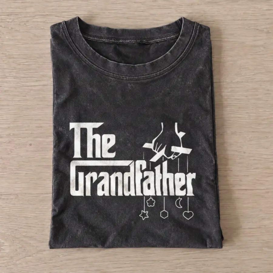 The Grandfather Vintage Graphic T-Shirt — graphic design