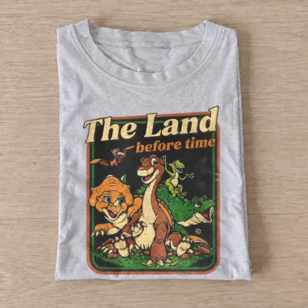 The land before time prehistoric friendship t shirt gray20prehistoric friendship.webp