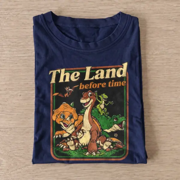 The land before time prehistoric friendship t shirt navy20prehistoric friendship.webp