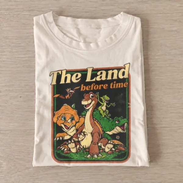 The land before time prehistoric friendship t shirt sand20prehistoric friendship.webp