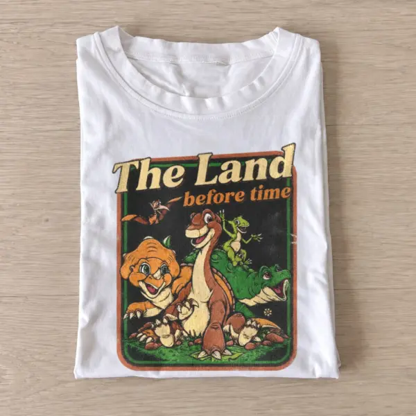 The land before time prehistoric friendship t shirt white20prehistoric friendship.webp