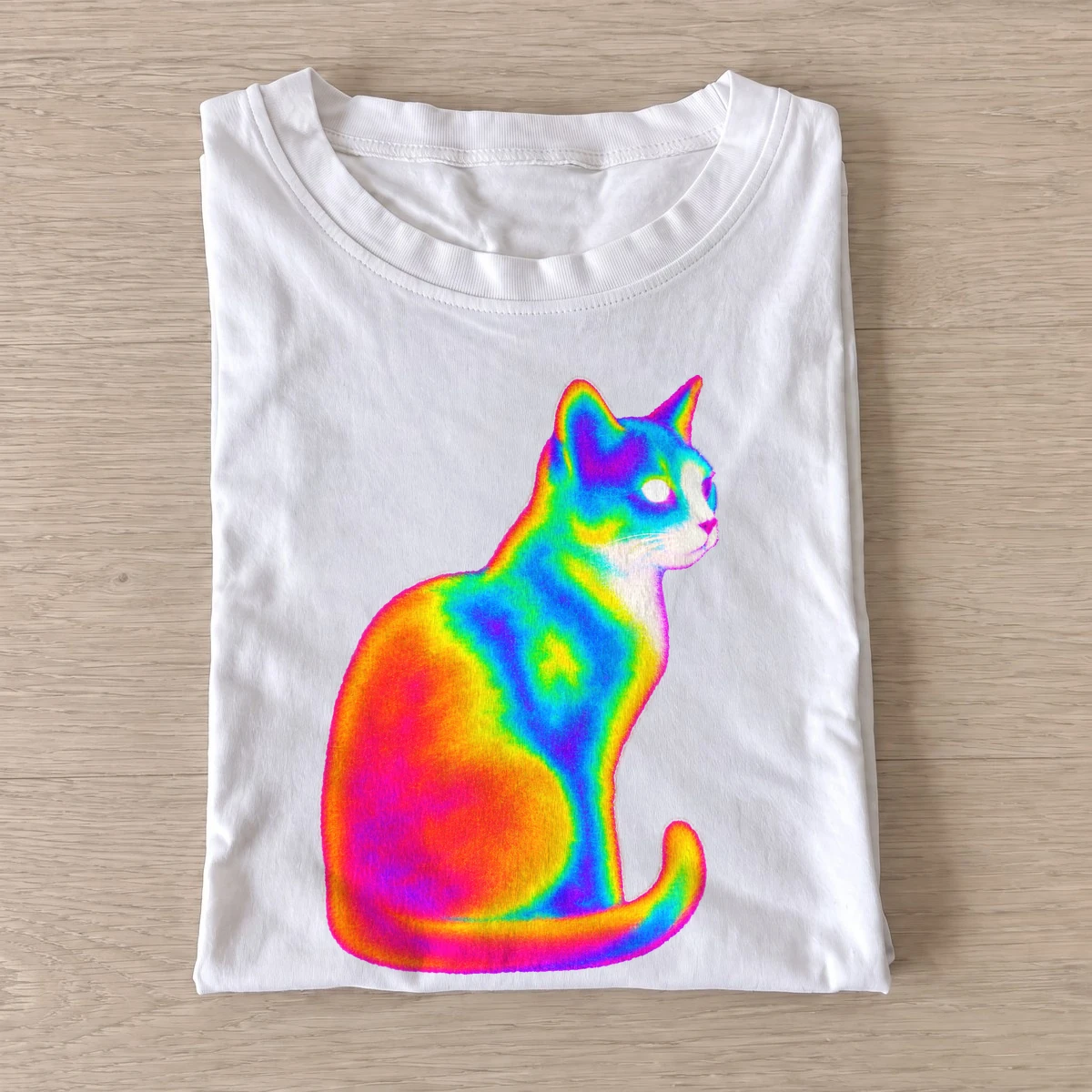 Thermal cat t shirt white20thermal cat.webp
