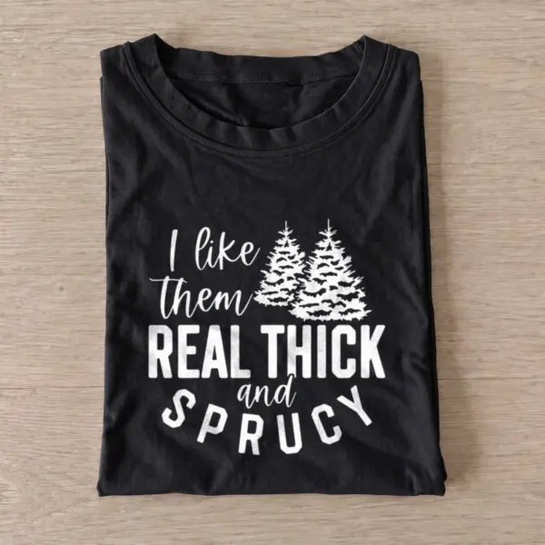 Thick and sprucy t shirt black20thick and sprucy.webp