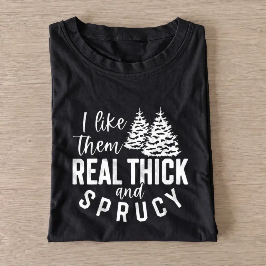 Thick and sprucy t shirt black20thick and sprucy.webp