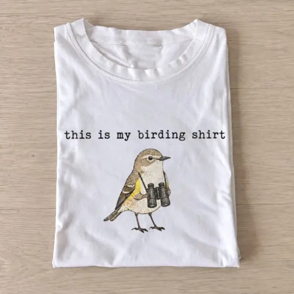 This is my birding shirt t shirt white20birding bird.webp