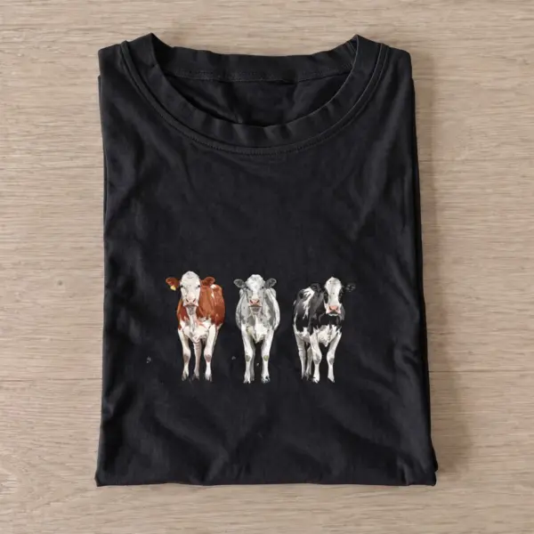 Three dairy cows t shirt black20three dairy cows.webp