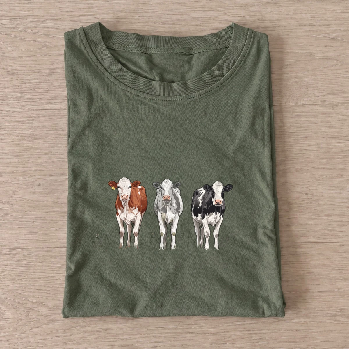 Three dairy cows t shirt olive20three dairy cows.webp