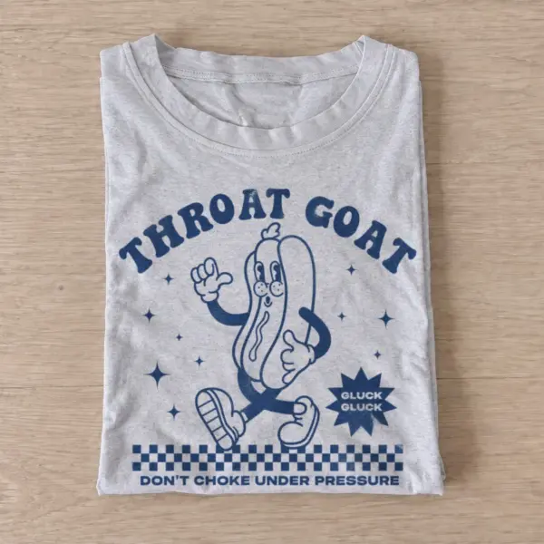 Throat goat hotdog graphic t shirt gray20throat goat hotdog.webp