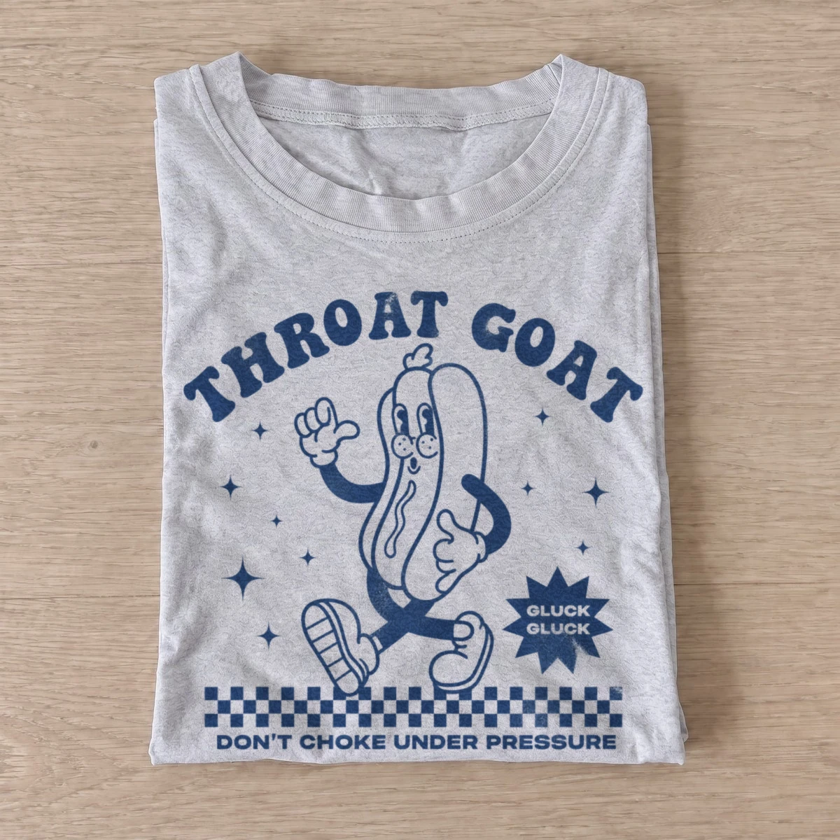 Throat goat hotdog graphic t shirt gray20throat goat hotdog.webp