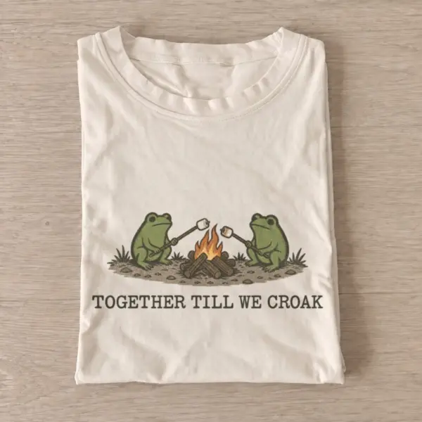 Together till we croak frogs t shirt sand20together till croak.webp