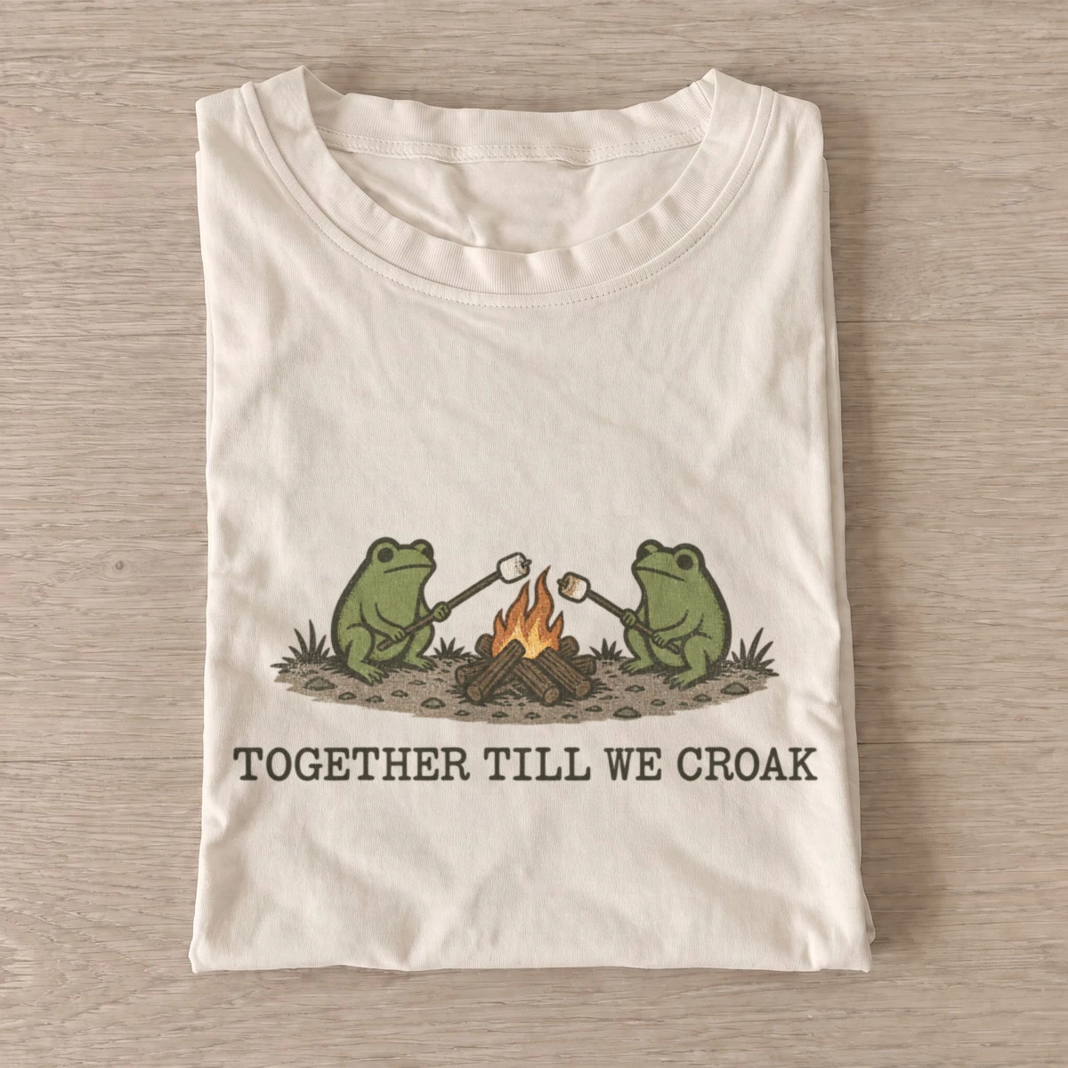 Together till we croak frogs t shirt sand20together till croak.webp