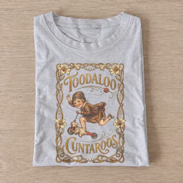 Toodaloo cuntaroos graphic t shirt gray20toodaloo.webp