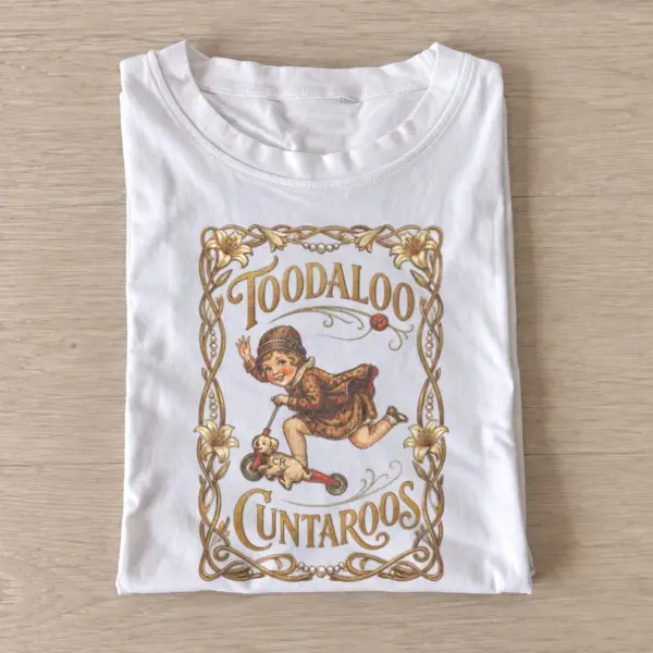 Toodaloo cuntaroos graphic t shirt white20toodaloo.webp
