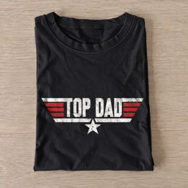 Top dad wing graphic t shirt black20ace dad.webp