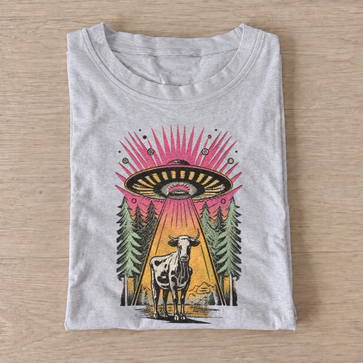 Ufo cow abduction t shirt gray20ufo cow abduction.webp